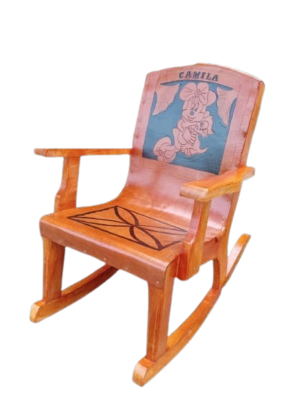 silla mecedora para niños